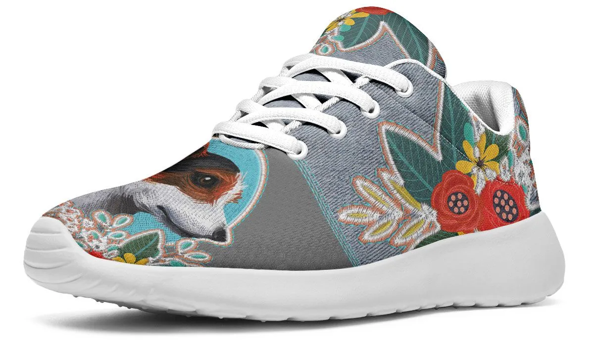 Denim Style Jack Russell Sneakers