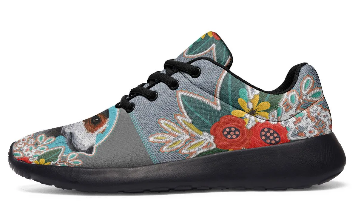 Denim Style Jack Russell Sneakers