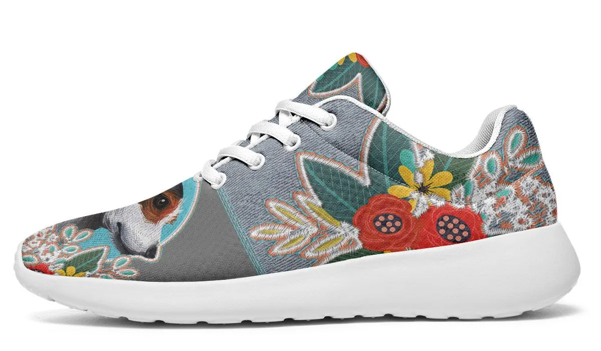 Denim Style Jack Russell Sneakers