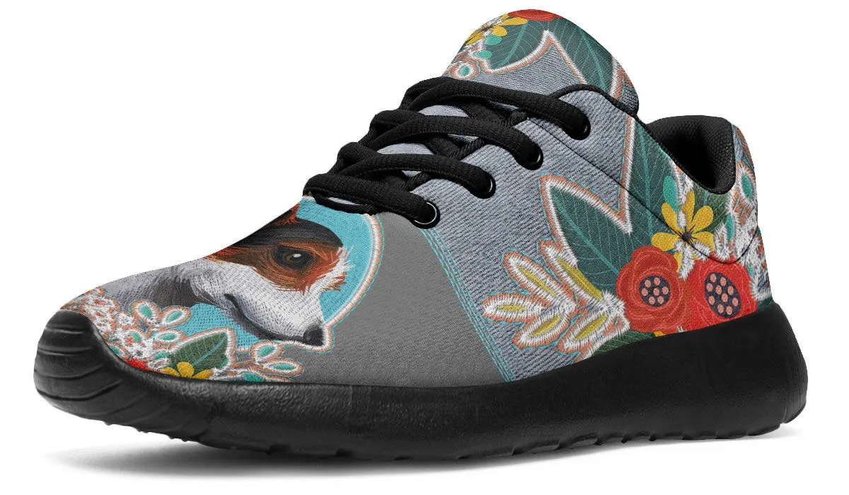 Denim Style Jack Russell Sneakers