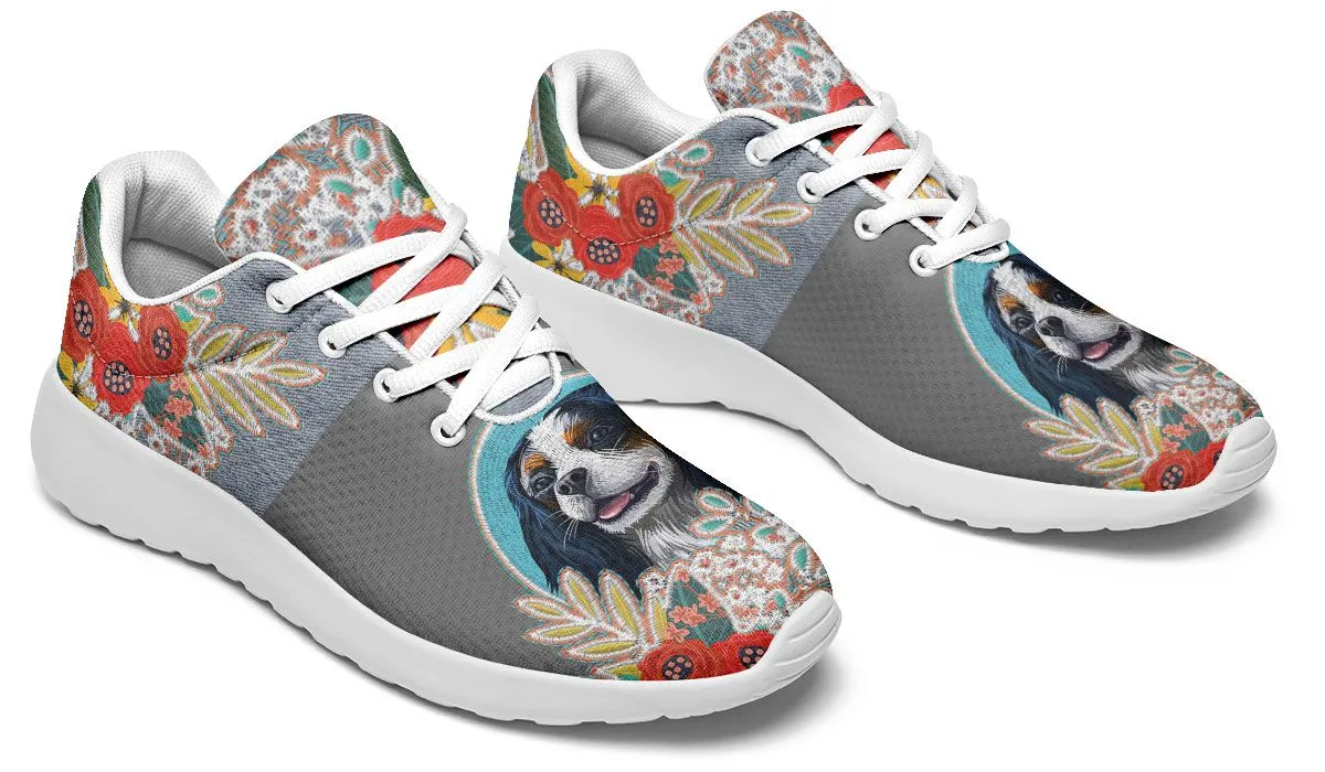 Denim Style King Charles Sneakers