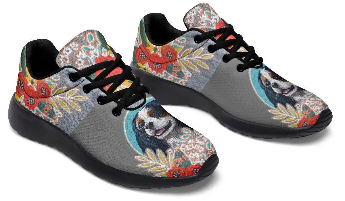 Denim Style King Charles Sneakers
