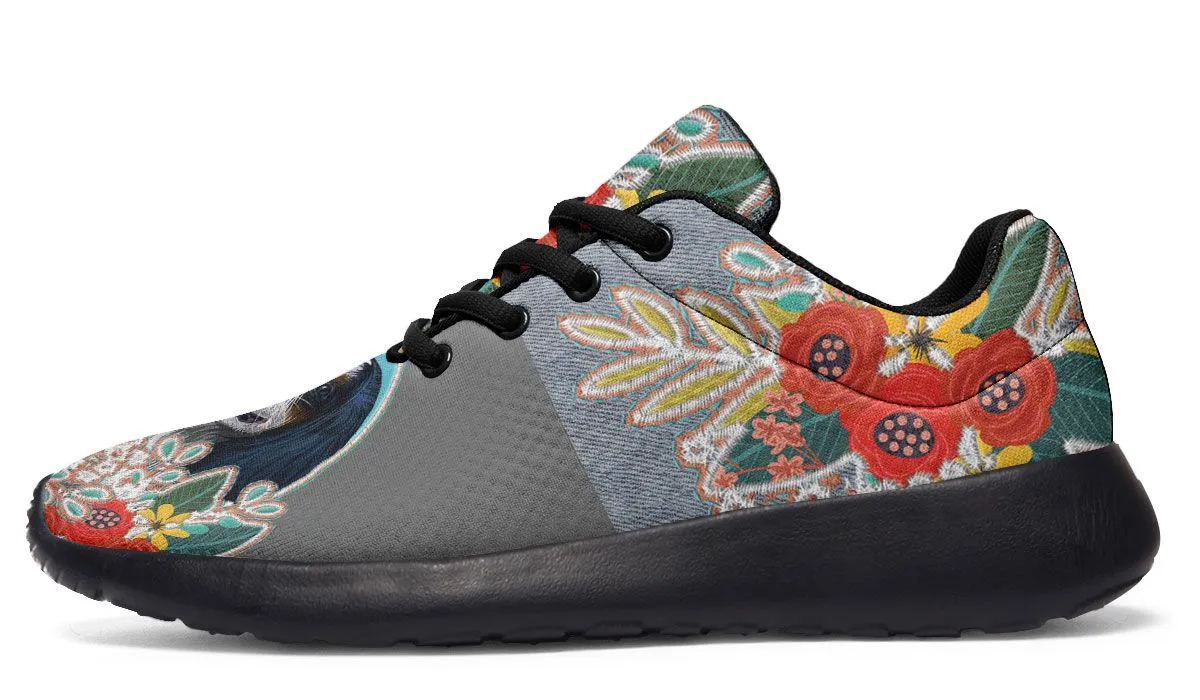 Denim Style King Charles Sneakers