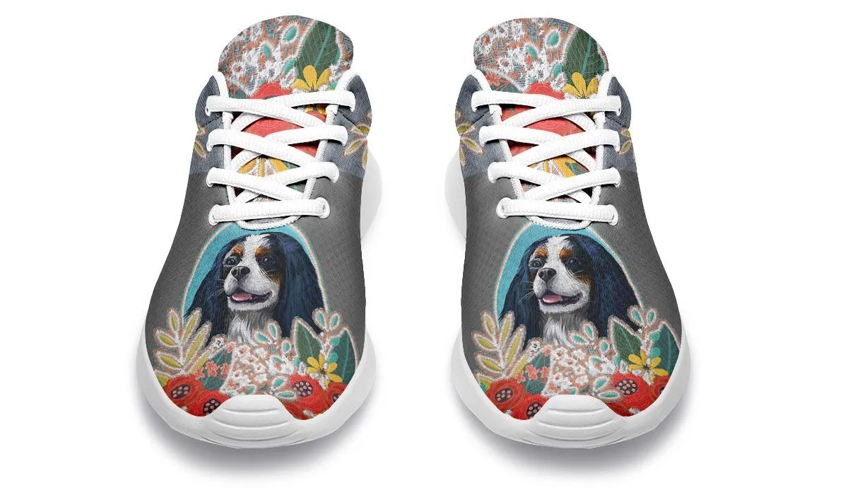 Denim Style King Charles Sneakers