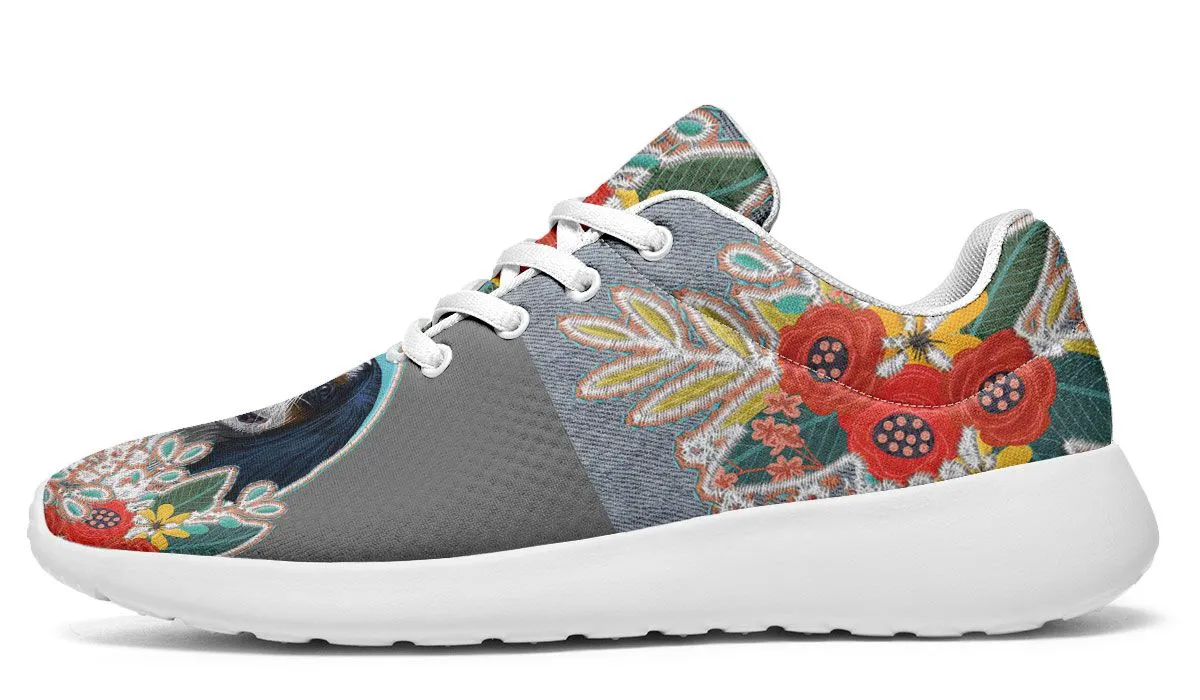 Denim Style King Charles Sneakers