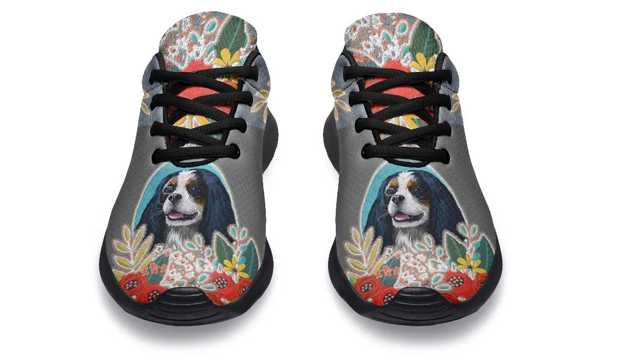Denim Style King Charles Sneakers