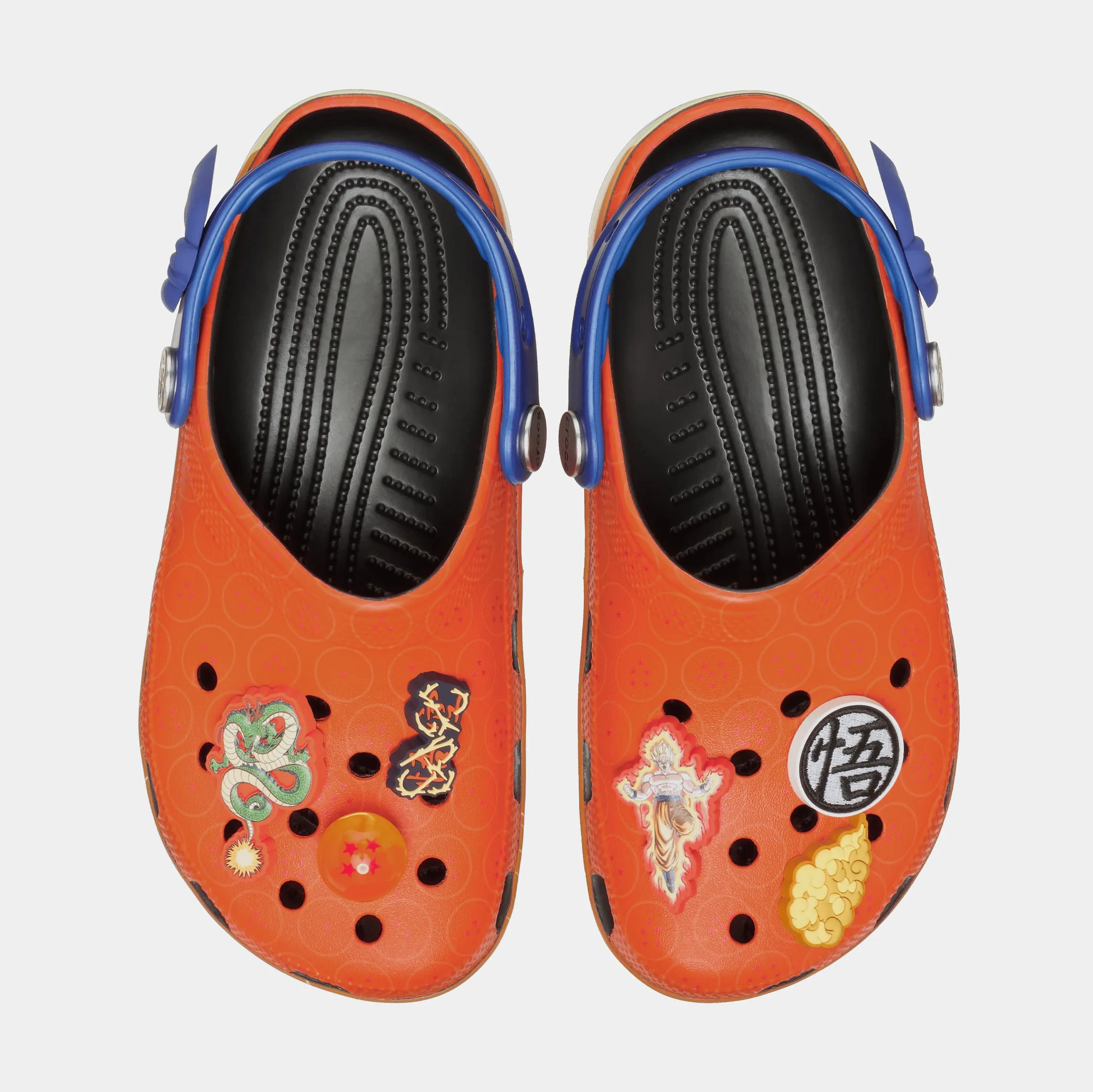 Dragon Ball Z Classic Clog Preschool/Grade School Sandals (Orange/Blue) Free Shipping