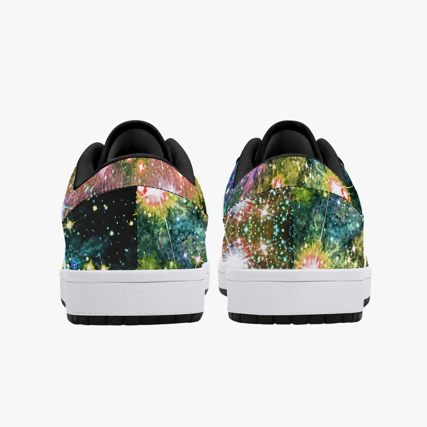 Ekhi Psychedelic Split-Style Low-Top Sneakers