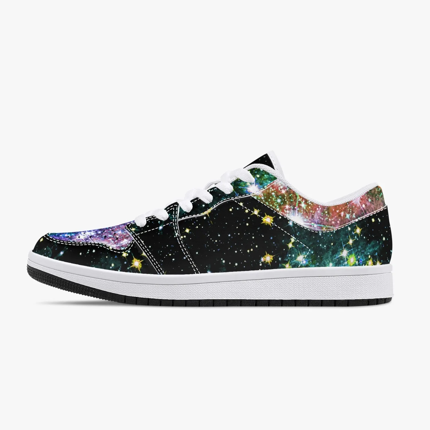 Ekhi Psychedelic Split-Style Low-Top Sneakers