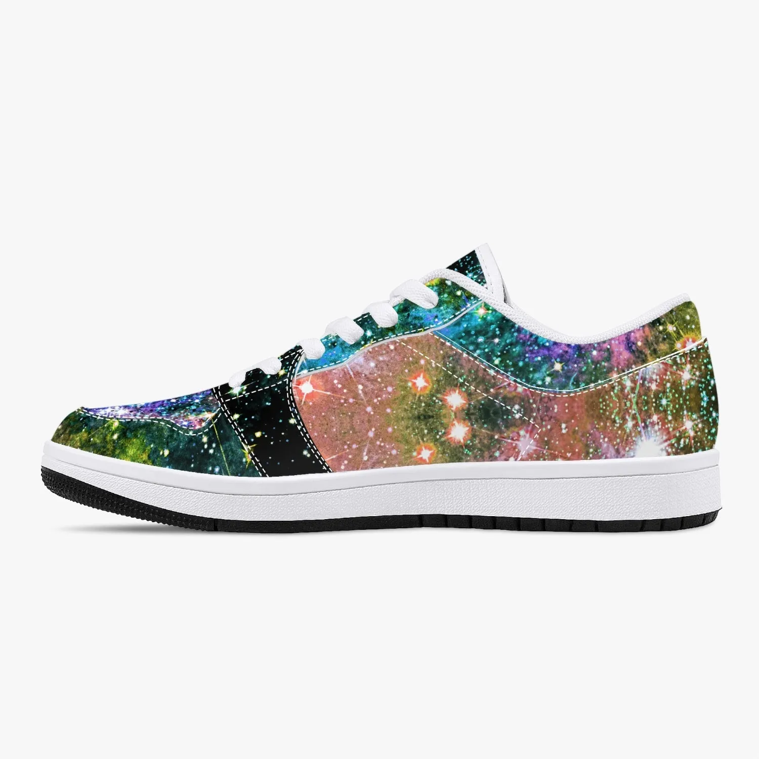 Ekhi Psychedelic Split-Style Low-Top Sneakers