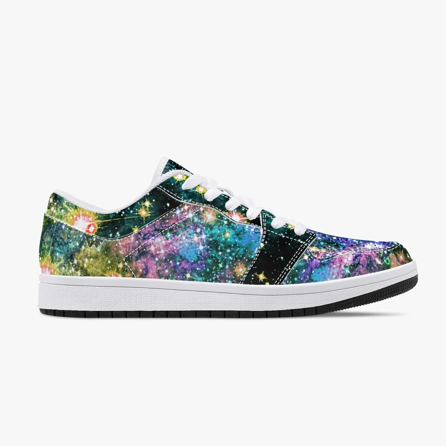 Ekhi Psychedelic Split-Style Low-Top Sneakers