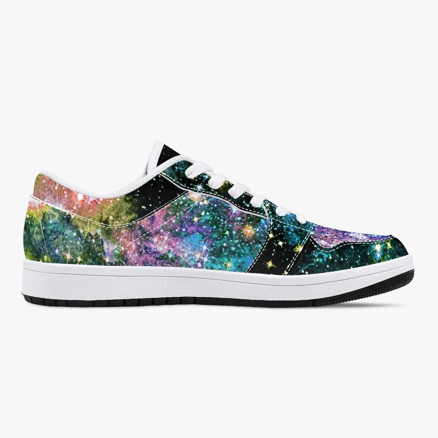 Ekhi Psychedelic Split-Style Low-Top Sneakers
