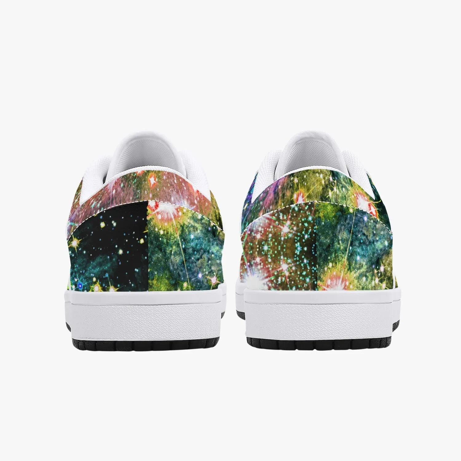 Ekhi Psychedelic Split-Style Low-Top Sneakers