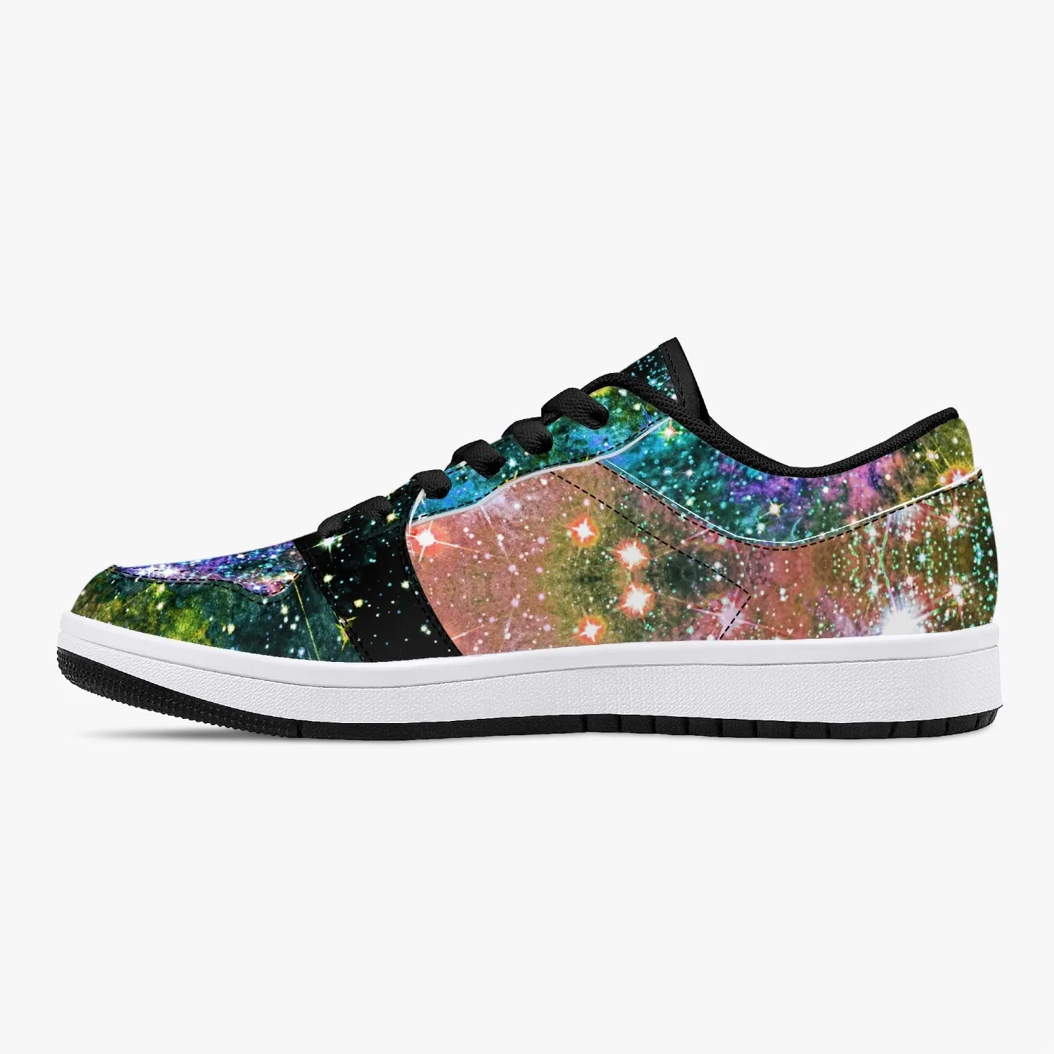 Ekhi Psychedelic Split-Style Low-Top Sneakers