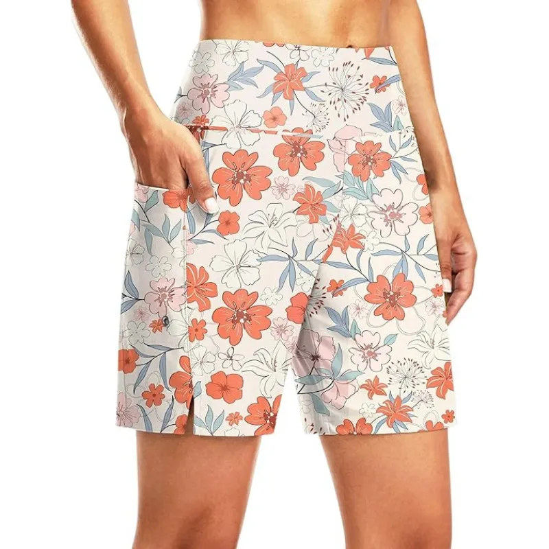 Elastic Swim Shorts – Quick-Dry with Liner and Functional Pockets