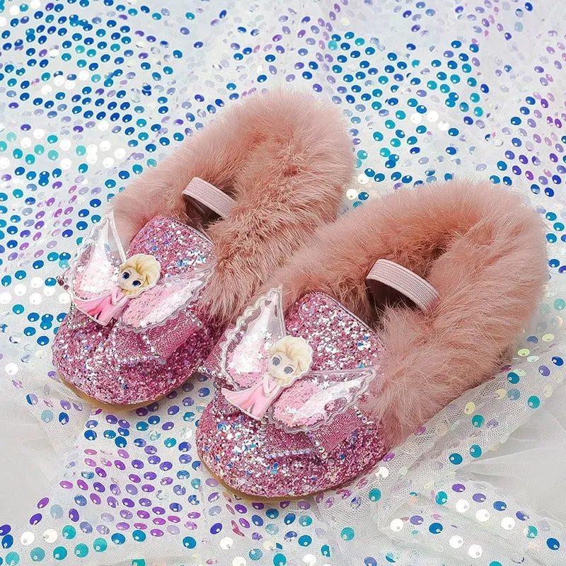 Elsa Inspired Snow Shoes