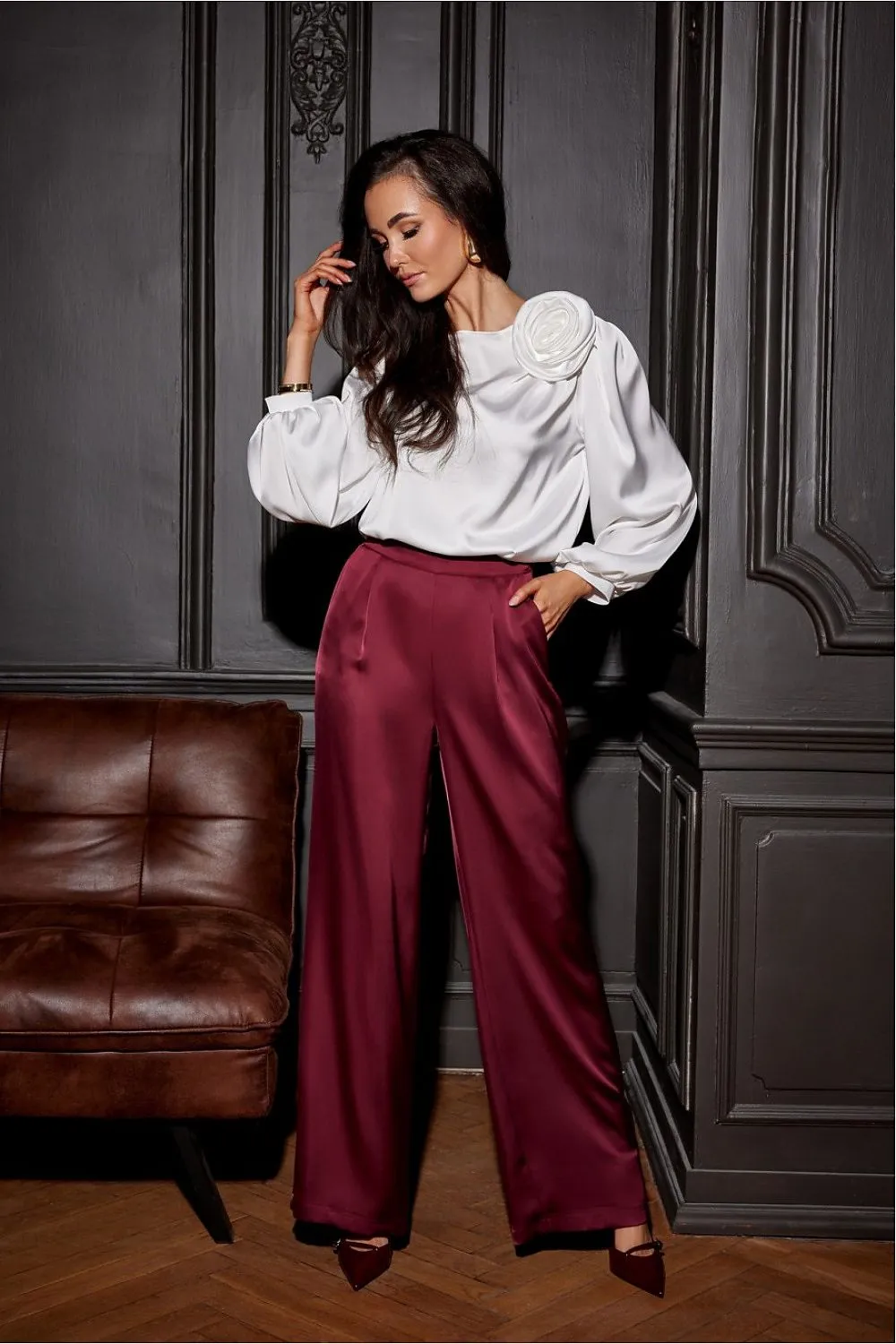 Elsa Wide Leg Trousers