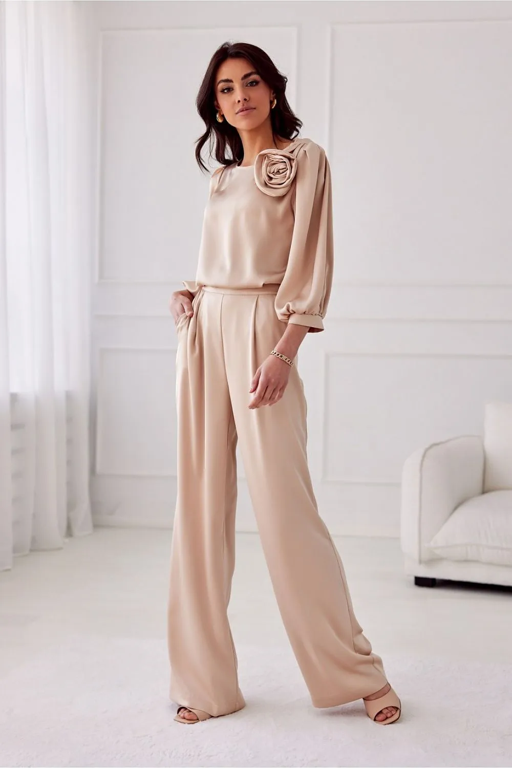 Elsa Wide Leg Trousers