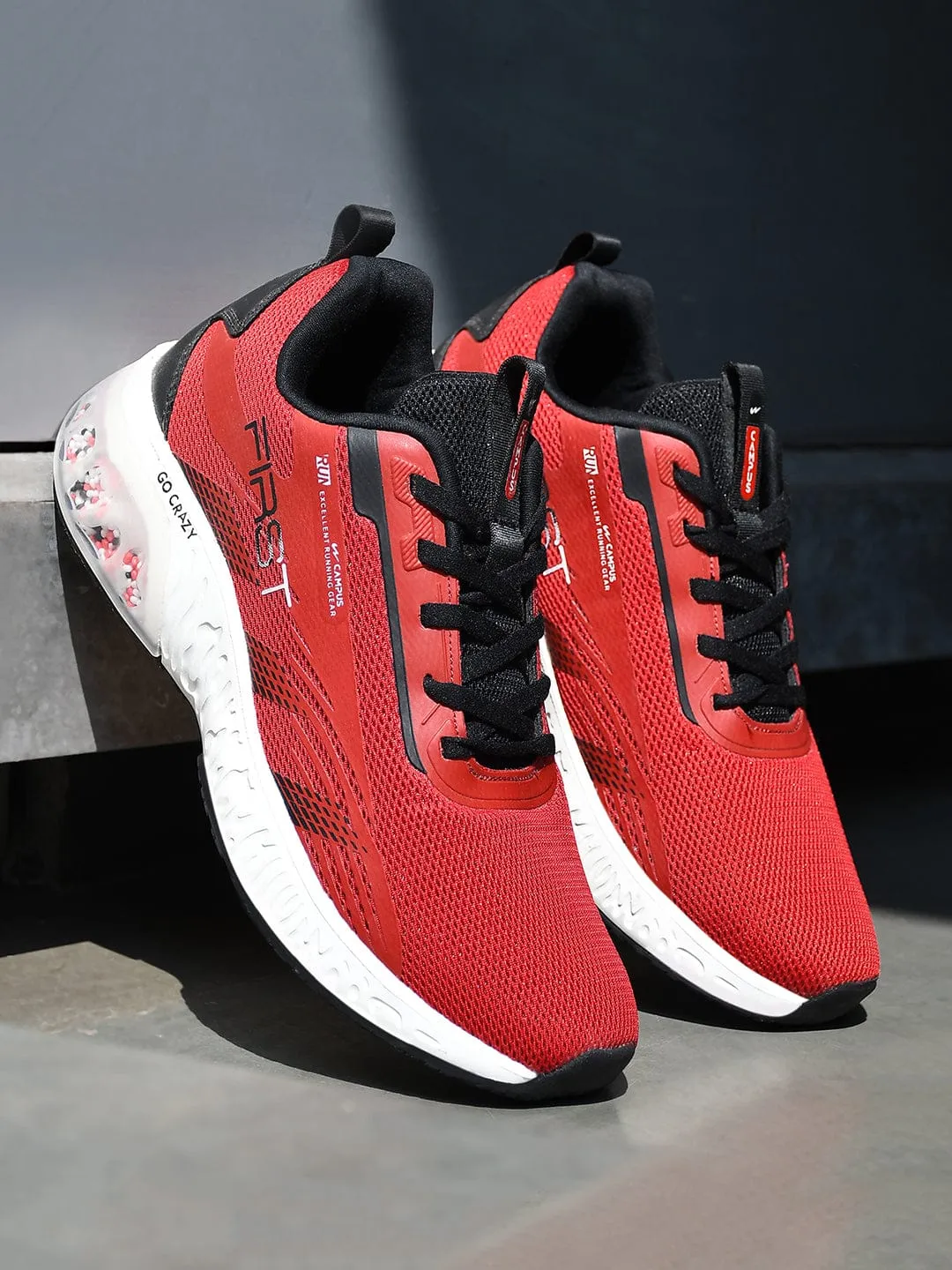 FIRST Maroon Men's Running Shoes