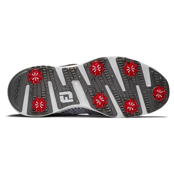 Footjoy Hyperflex BOA Golf Shoes - Grey/Red