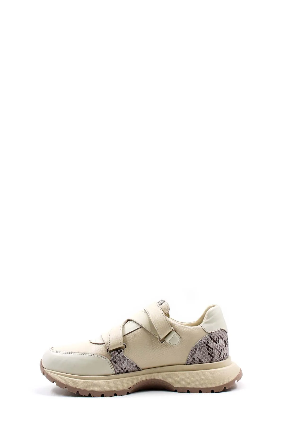 FST Genuine Leather Women's Casual Shoes 010ZA8573 Beige - Torrance