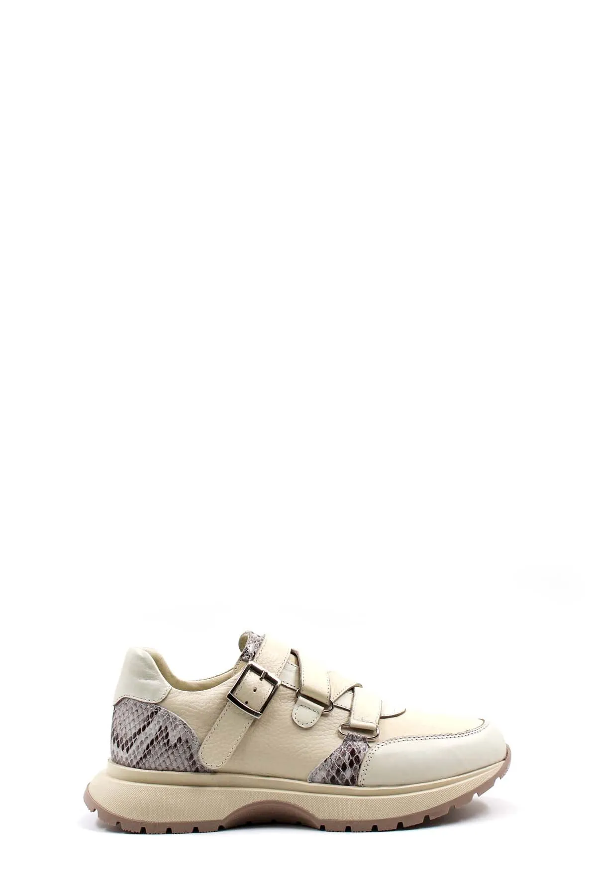 FST Genuine Leather Women's Casual Shoes 010ZA8573 Beige - Torrance