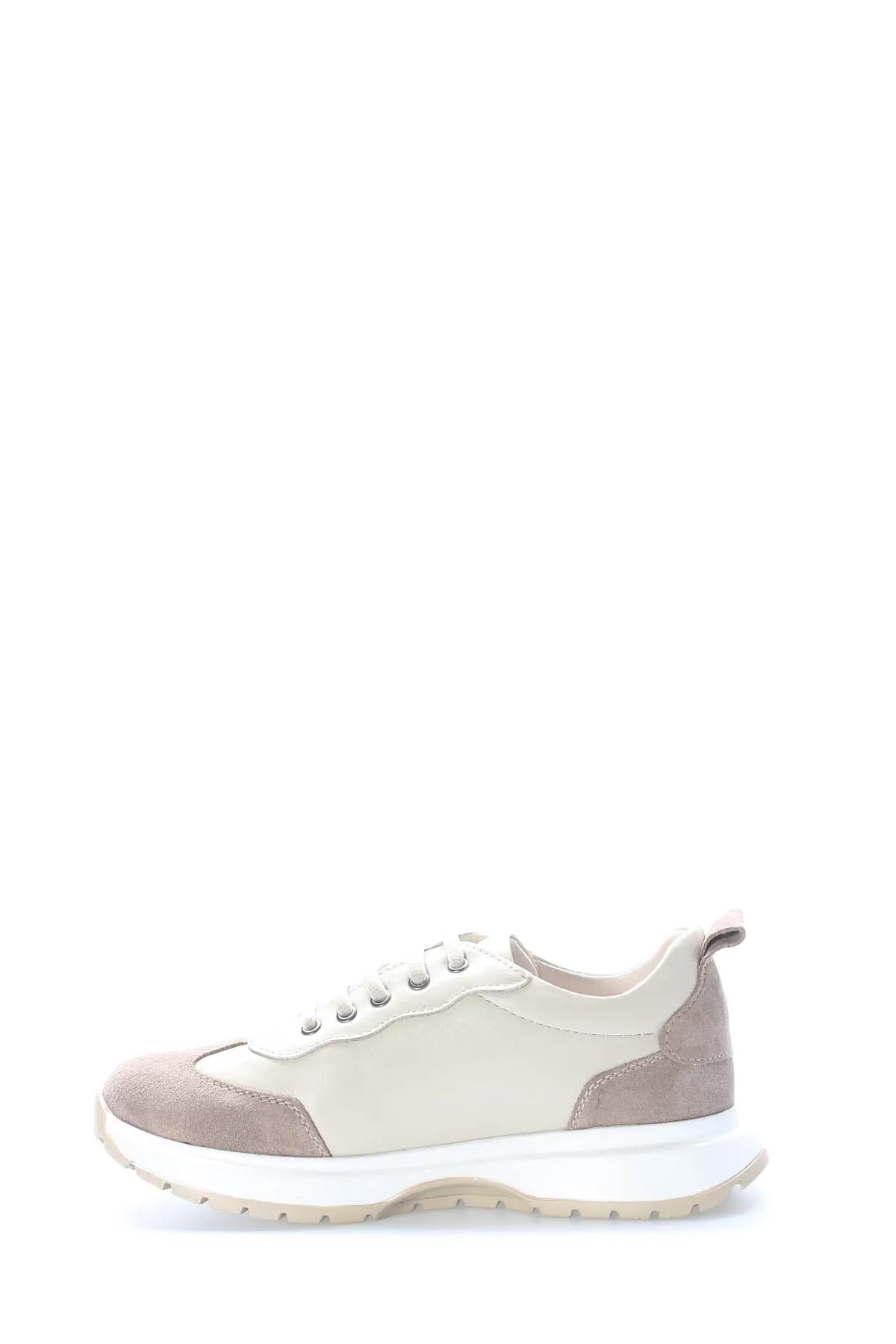 FST Genuine Leather Women's Casual Shoes 583ZA2491 Beige Mink - Fribourg