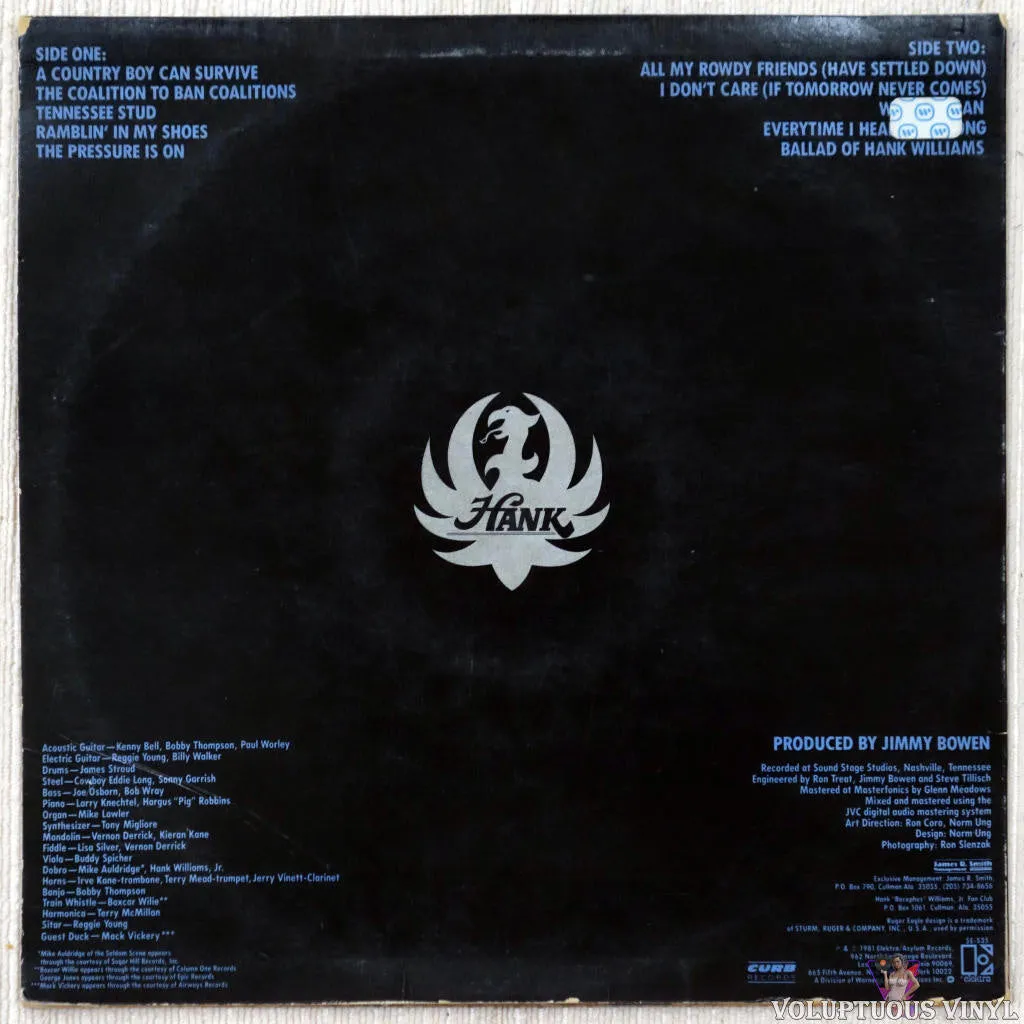 Hank Williams, Jr. – The Pressure Is On (1981)