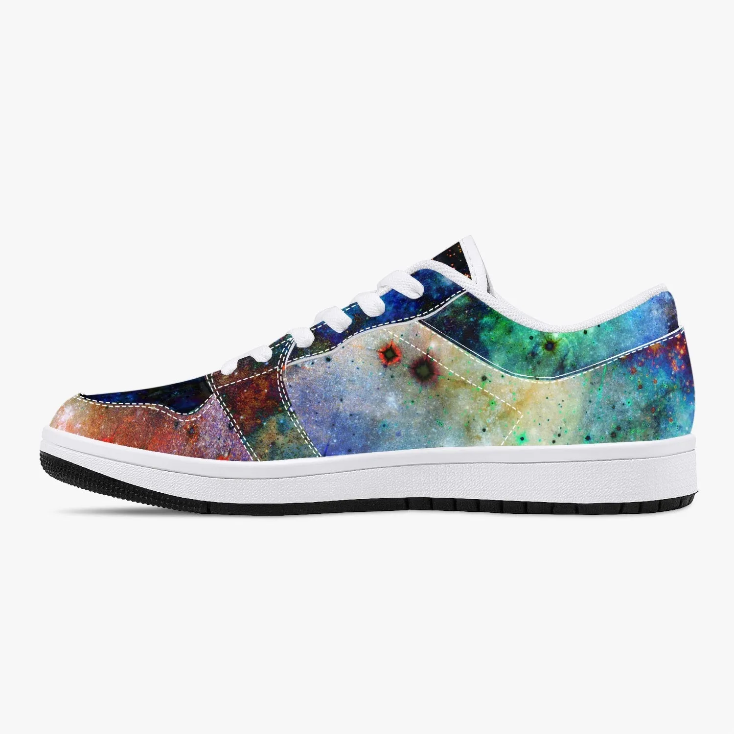 Ishtar Psychedelic Split-Style Low-Top Sneakers