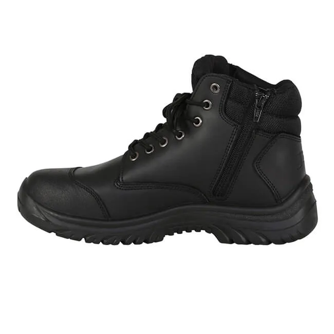 Jb's Steeler Zip Lace Up Safety Boot (9F9)