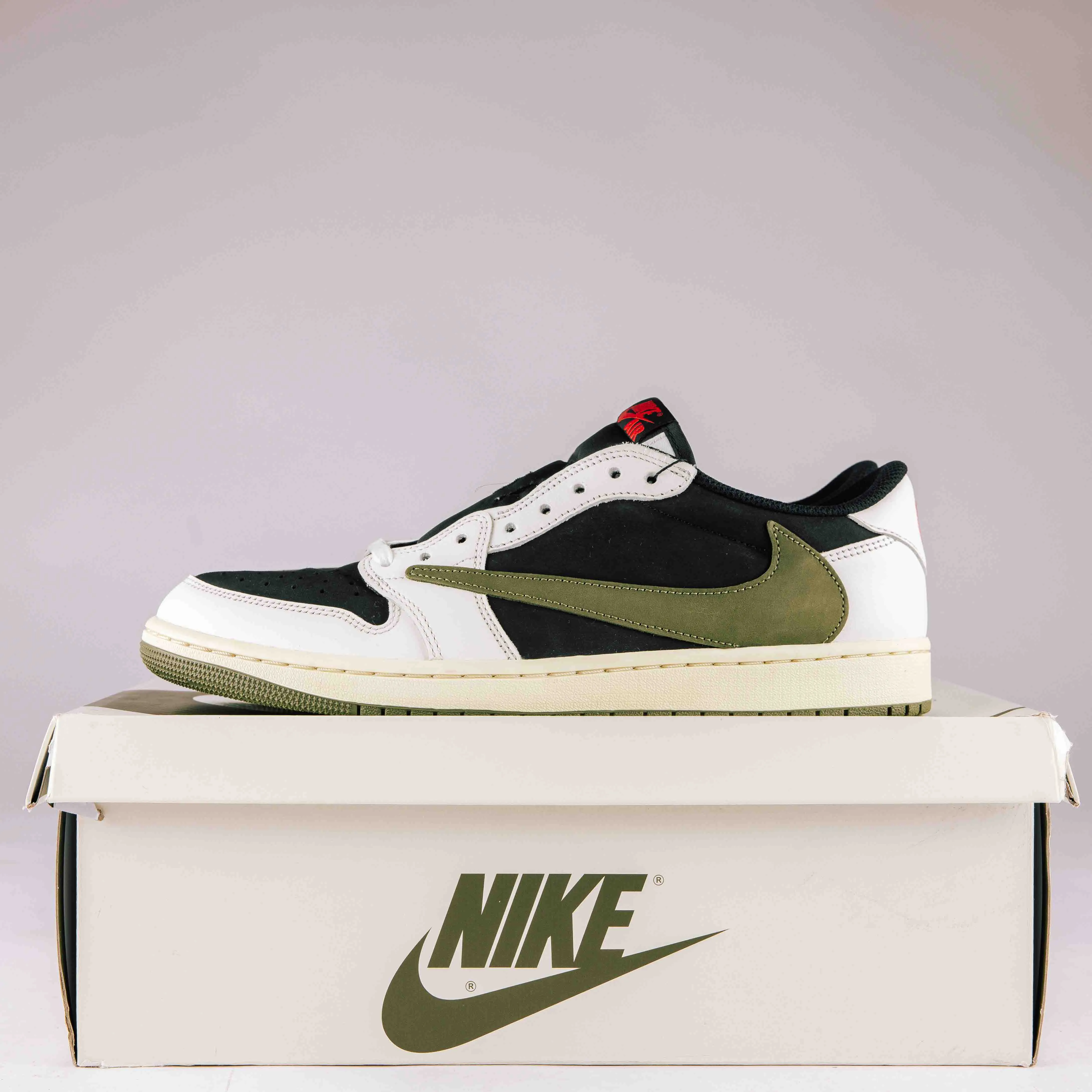 Jordan 1 Retro Low OG SP Travis Scott Olive (W) - Used - 0057