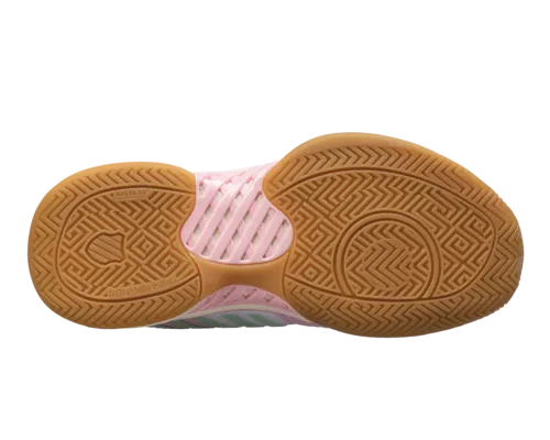 K-Swiss Kids Hypercourt Express 2 Lucky In Love White Peony Biscayne Shoes