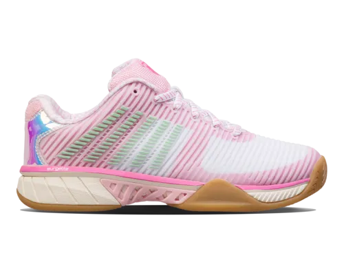 K-Swiss Kids Hypercourt Express 2 Lucky In Love White Peony Biscayne Shoes