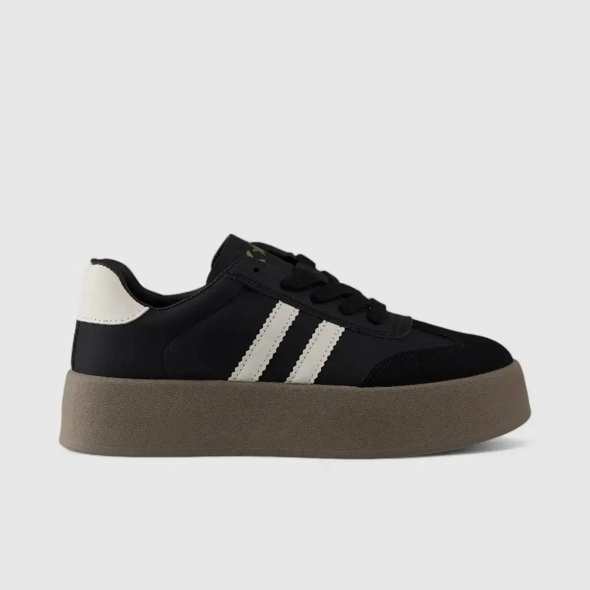 K7 Sperry Platform Sneaker Black