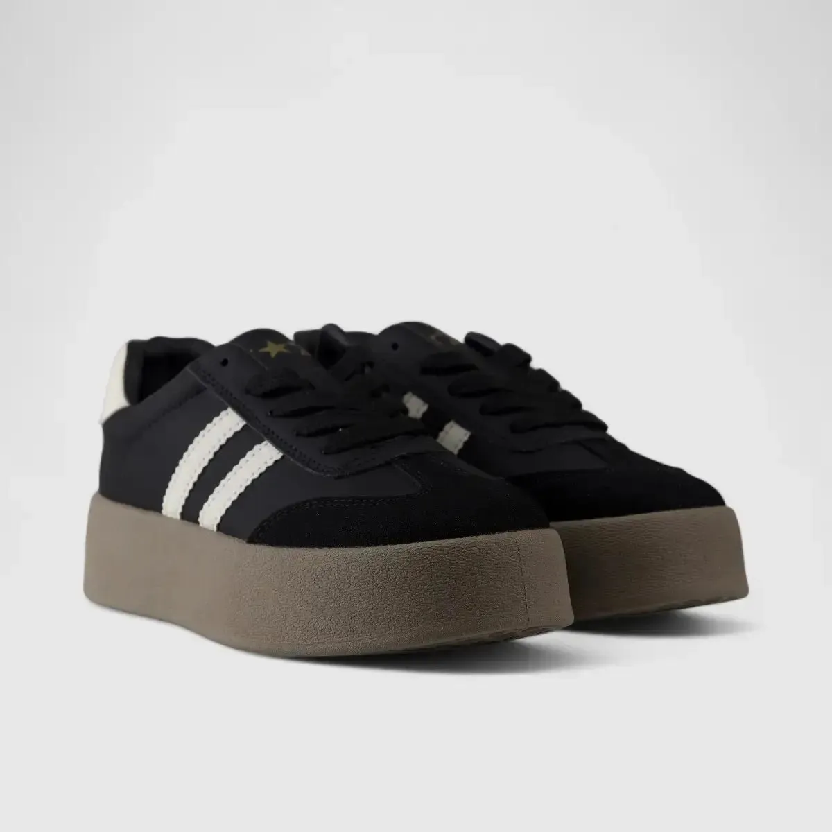 K7 Sperry Platform Sneaker Black