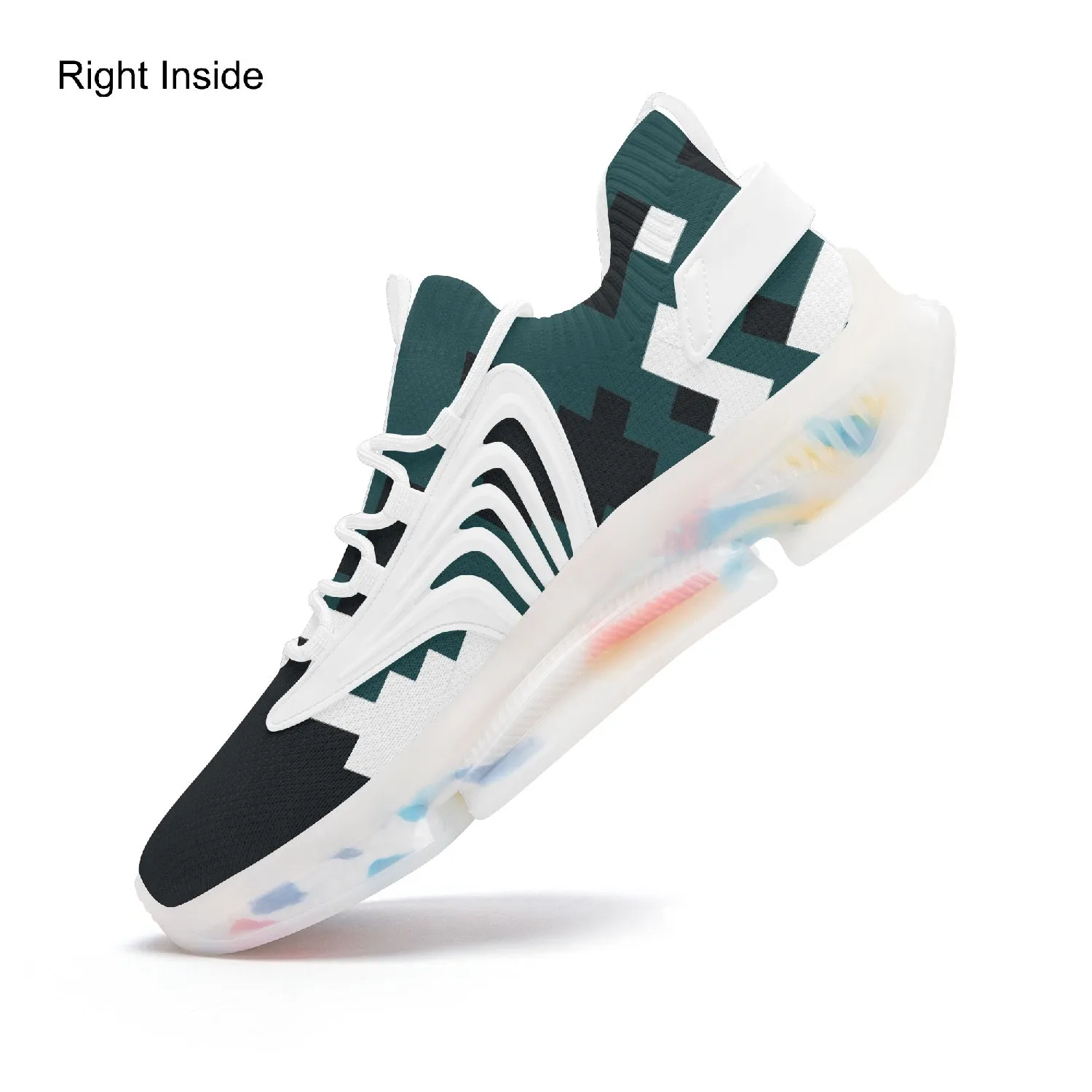 Kicxs PHI Wings Style Bounce Mesh Knit Sneakers