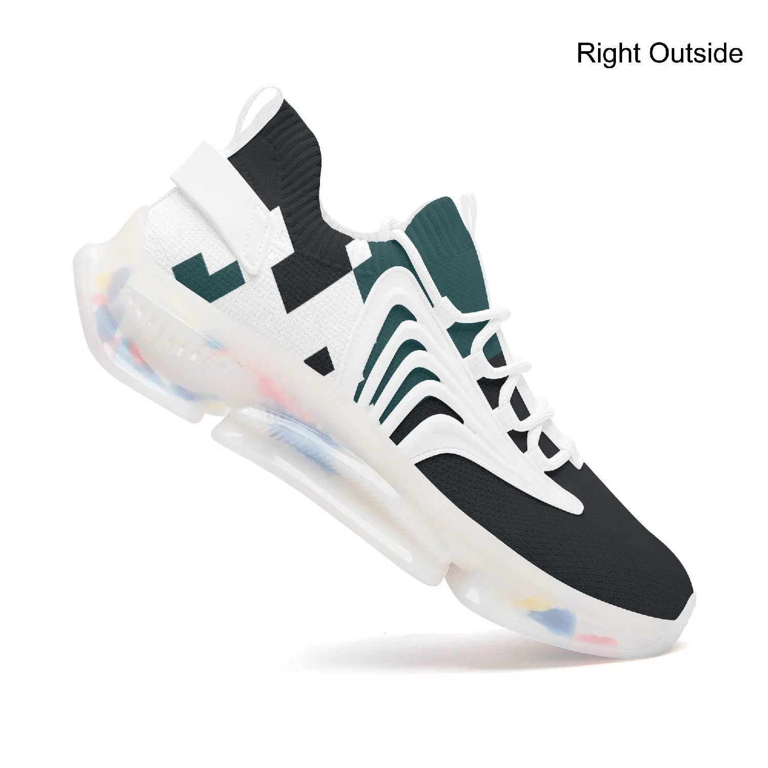 Kicxs PHI Wings Style Bounce Mesh Knit Sneakers