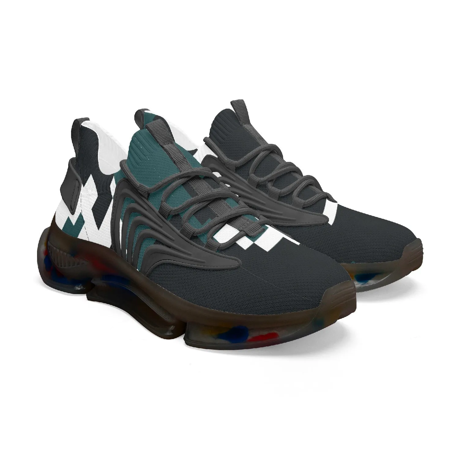 Kicxs PHI Wings Style Bounce Mesh Knit Sneakers