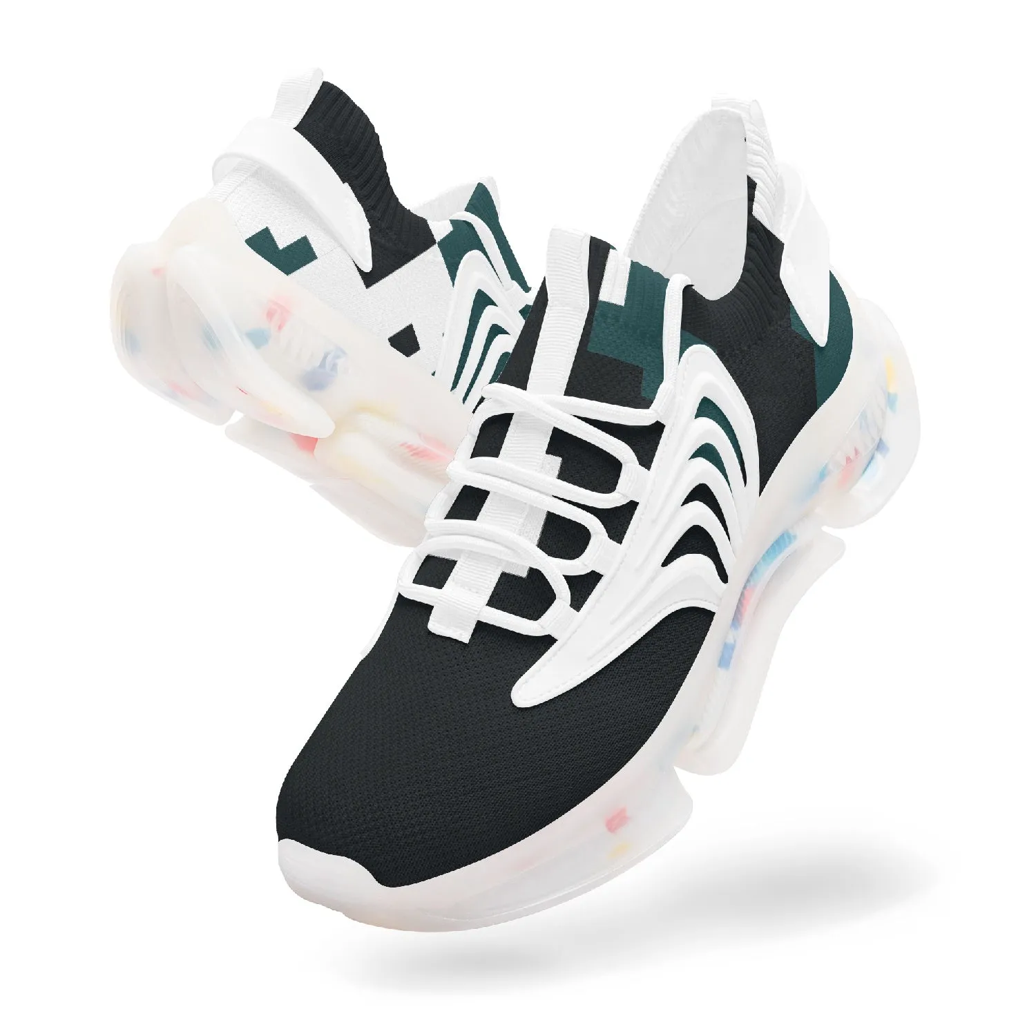 Kicxs PHI Wings Style Bounce Mesh Knit Sneakers
