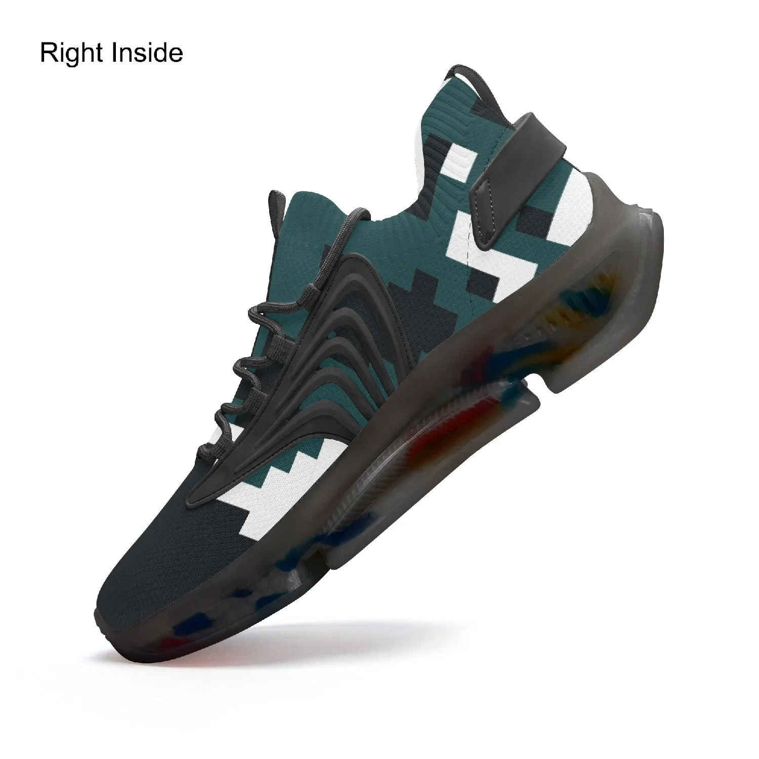 Kicxs PHI Wings Style Bounce Mesh Knit Sneakers