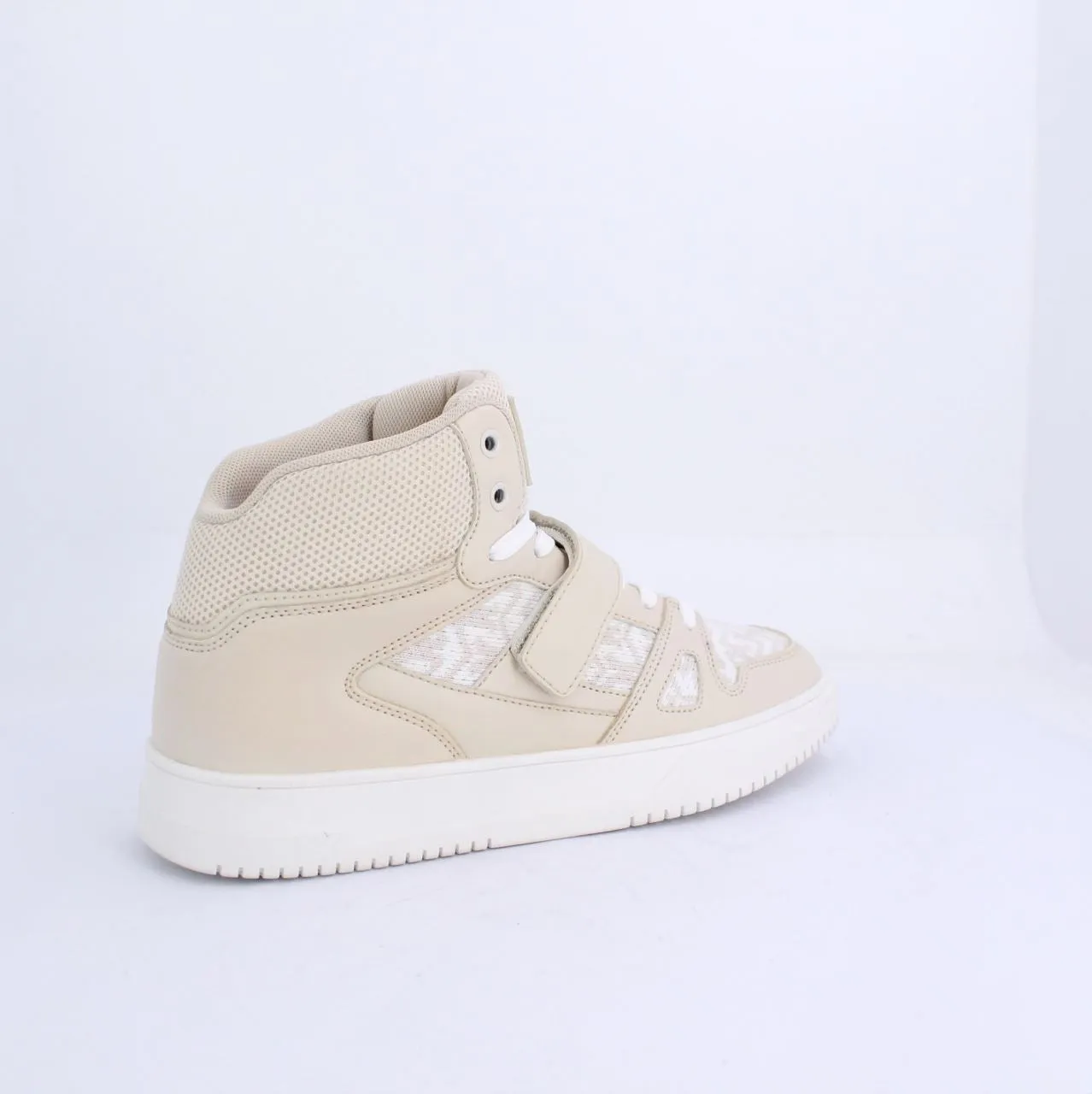 KIMI-HIGH TOP SNEAKER-BEIGE