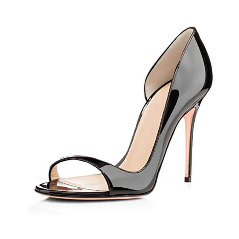 Leather High Heel Sexy Sandals