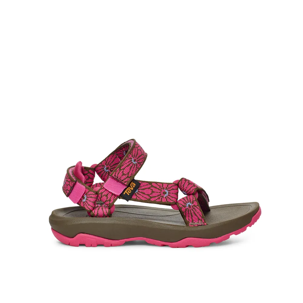 Little Kid's Teva Hurricane XLT 2 Color: Flower Dark Olive