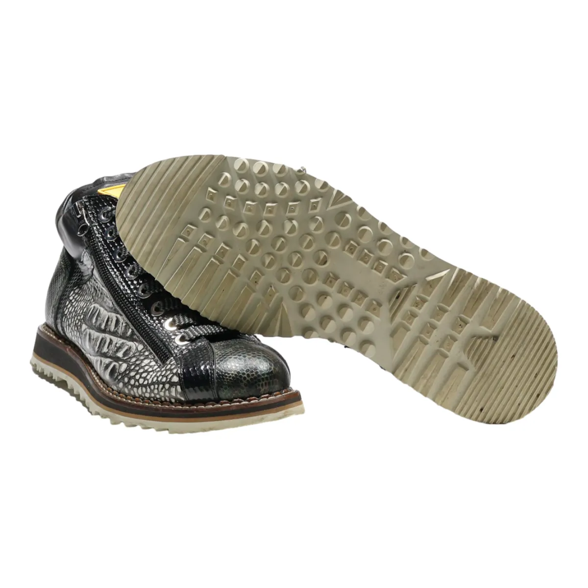 LORENZI Sneaker Trainers Black Synthetic Mens UK 9
