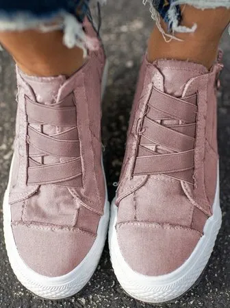 Low Heel All Season Sneakers