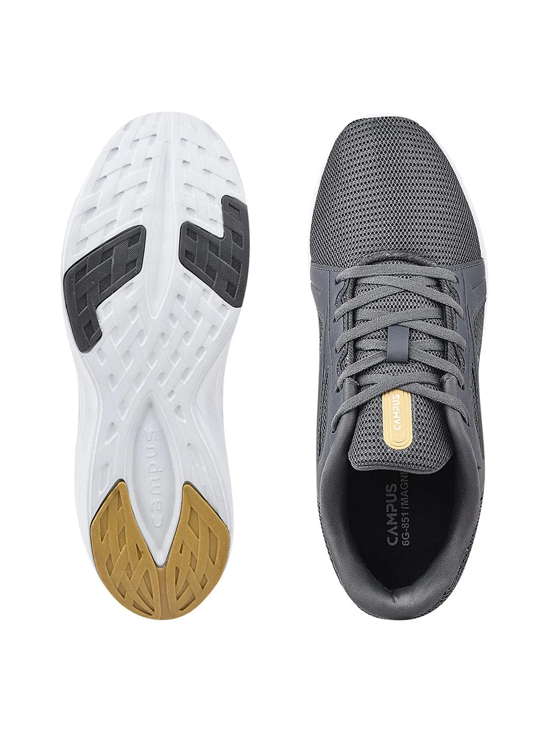 MAGNITE Grey Men's Running Shoes