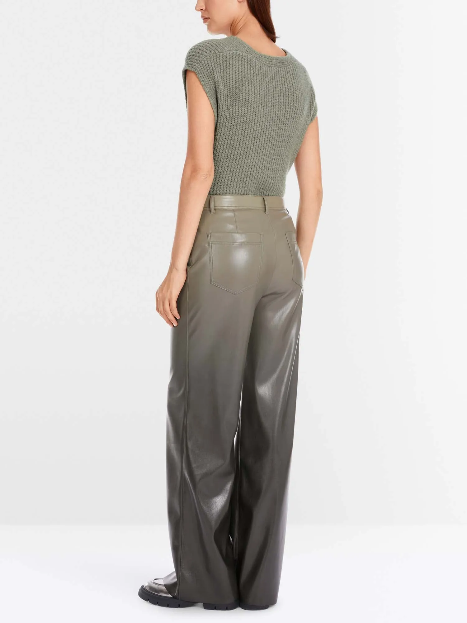 Marc Cain Warri Leather Trousers