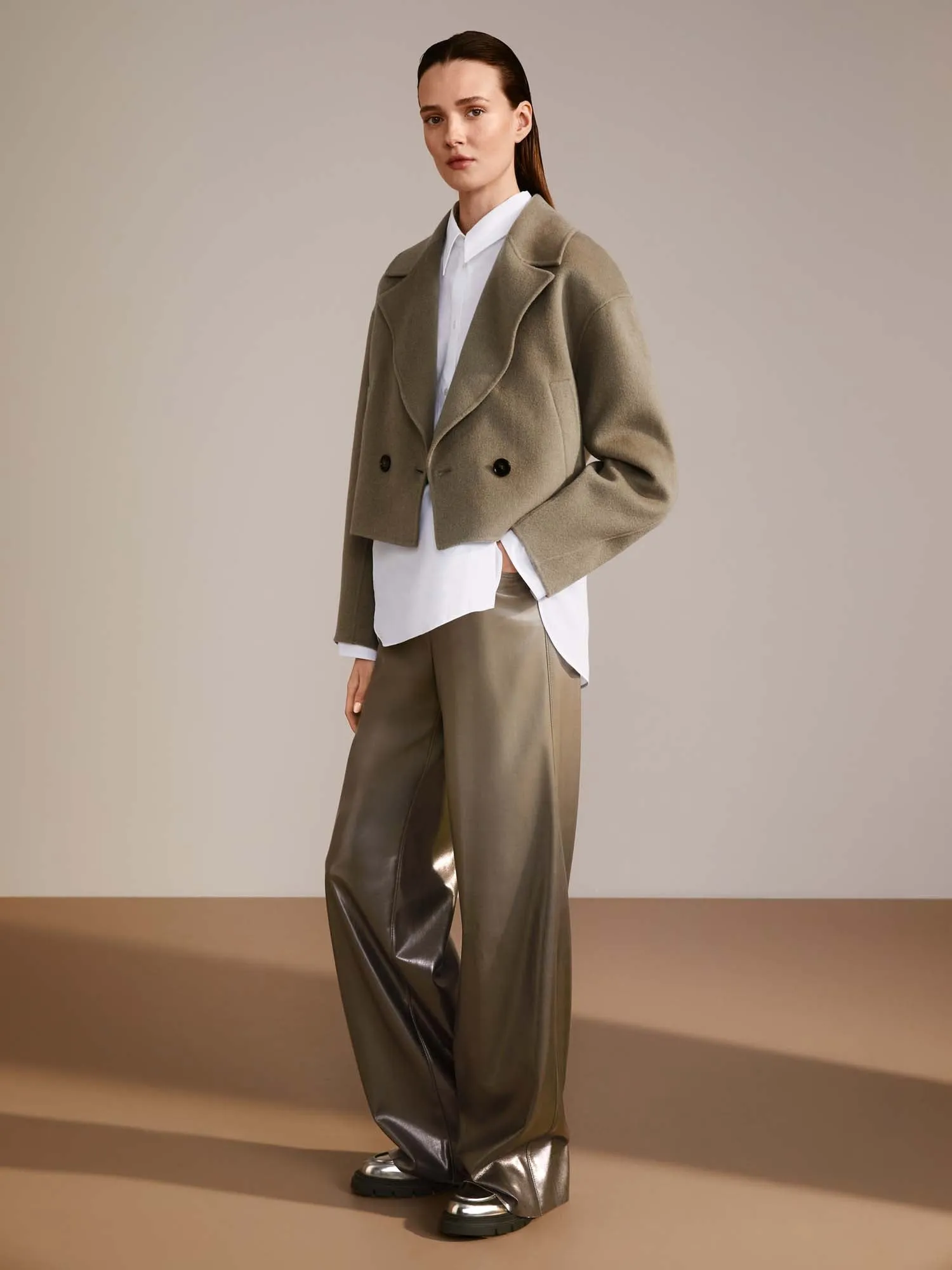 Marc Cain Warri Leather Trousers