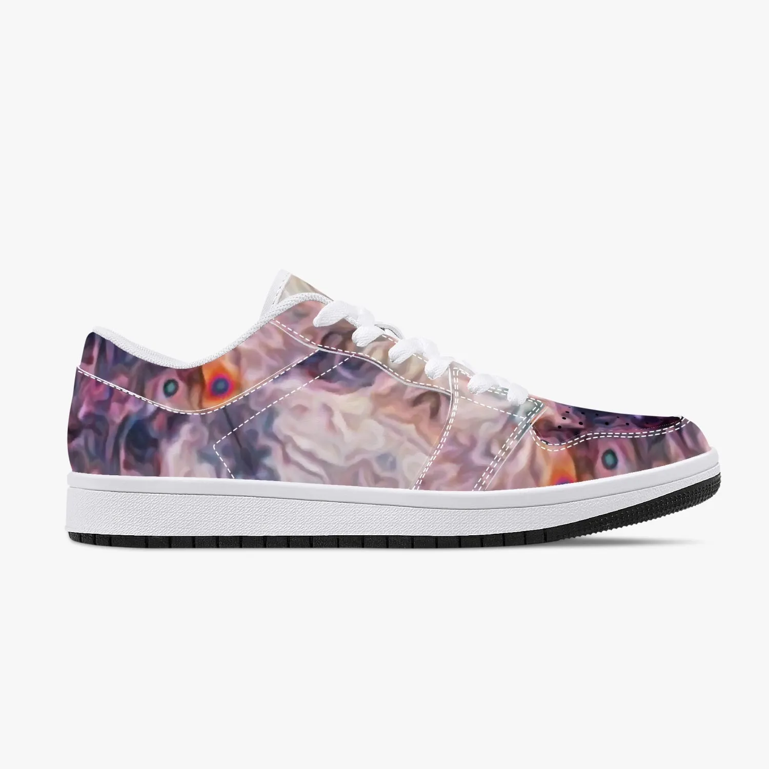 Medusa Psychedelic Split-Style Low-Top Sneakers
