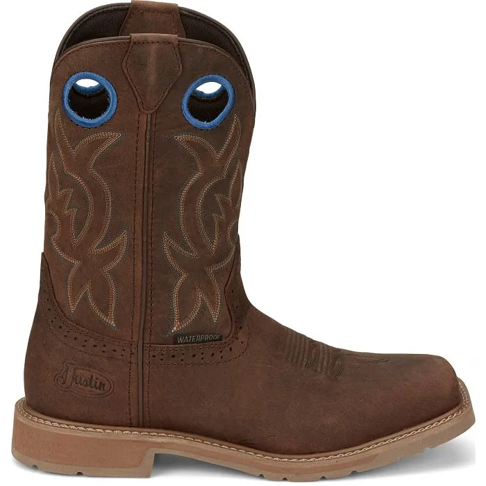 Men's Justin Bolt Peanut Tan Work Boot